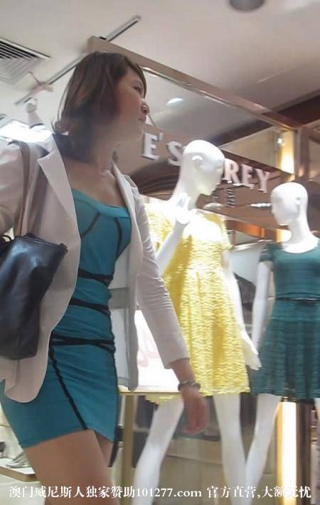 蓝色超短包臀裙丰满肉丝美腿少妇【14P】