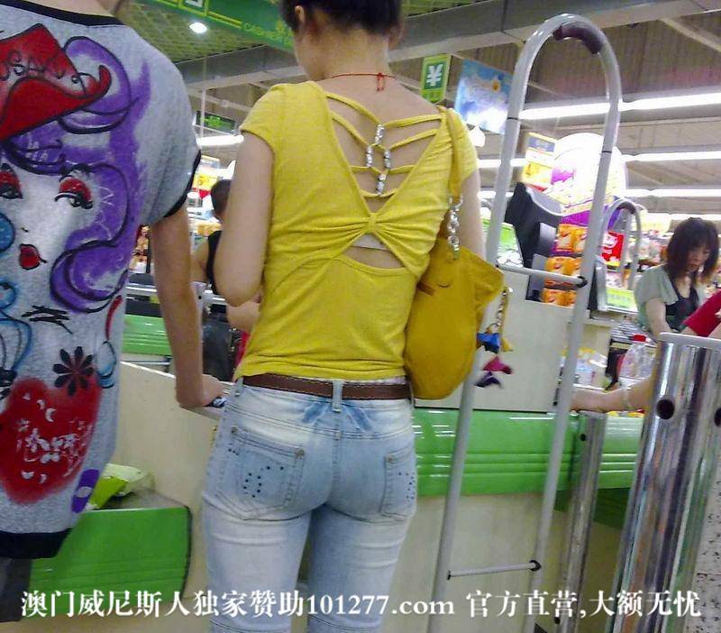 七分牛仔裤女孩【9P】