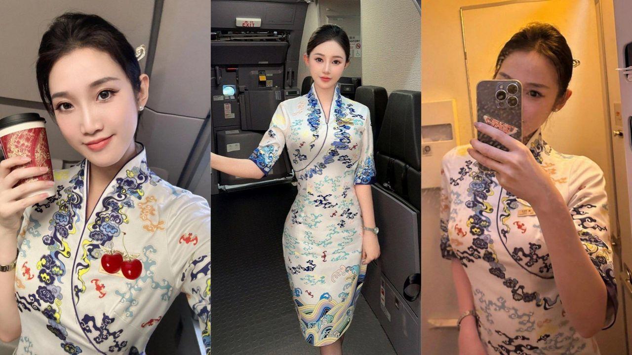 海航东航南航高颜值空姐自拍合集视频 旗袍包臀裙制服诱惑拉满 各种私密画面超劲爆