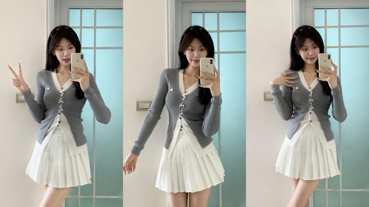 兄妹乱伦视频 妹妹主动穿着短裙黑丝给我惊喜 抱着美腿各种姿势操她的小嫩逼 最后射她奶子上