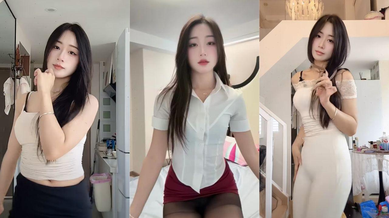 快手高颜值网红小绵羊金主定制视频流出 性感御姐风情万种翘臀狂扭 吊带黑丝美乳蜜臀很是迷人