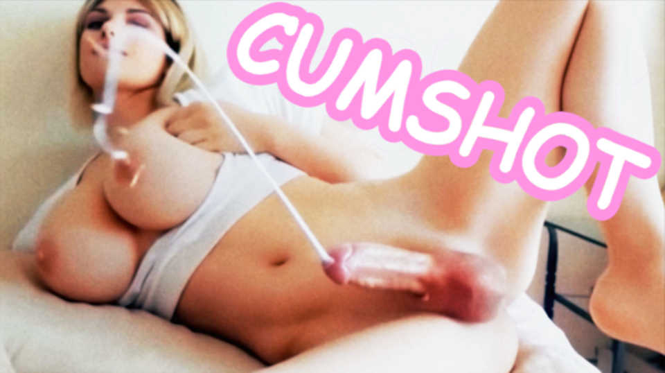 完美身材TS玩仙女棒，射出大量精液